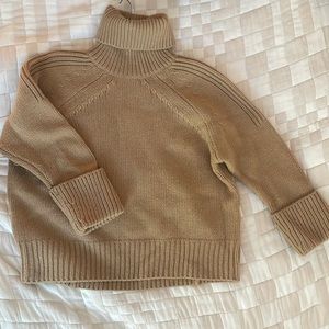 ba&sh camel turtleneck sweater